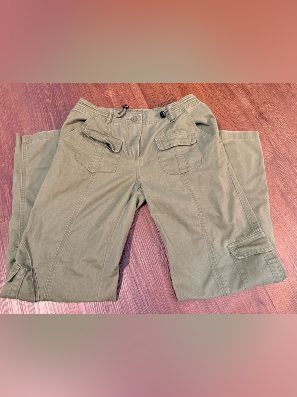 Brandy Melville Olive Green Cargo Shorts